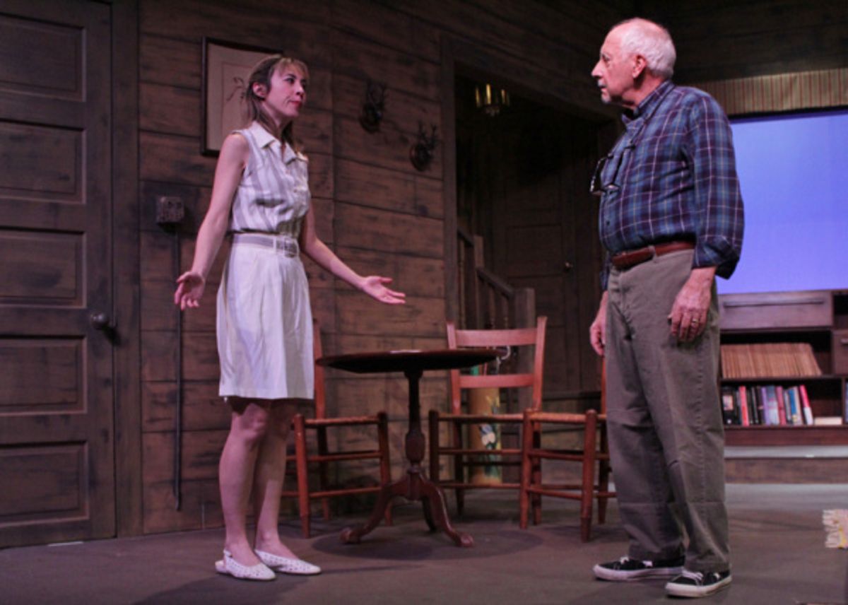 Jane Cortney (Chelsea) and George Loizides (Norman) at 