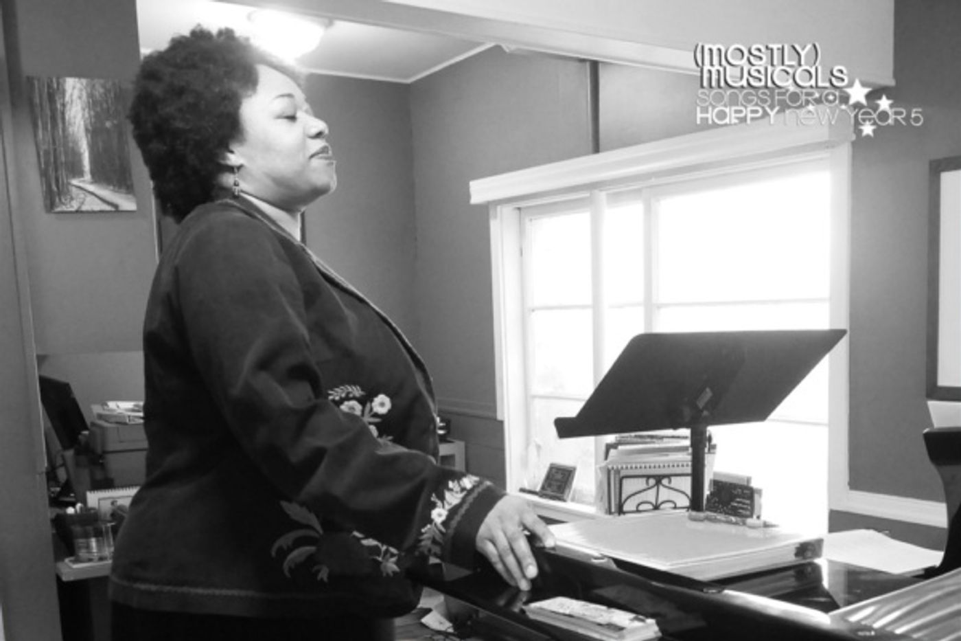 Photo Flash: In Rehearsal With The HAPPY Cast Of (mostly)musicals SongsforaHAPPYnewyear 5!  Image