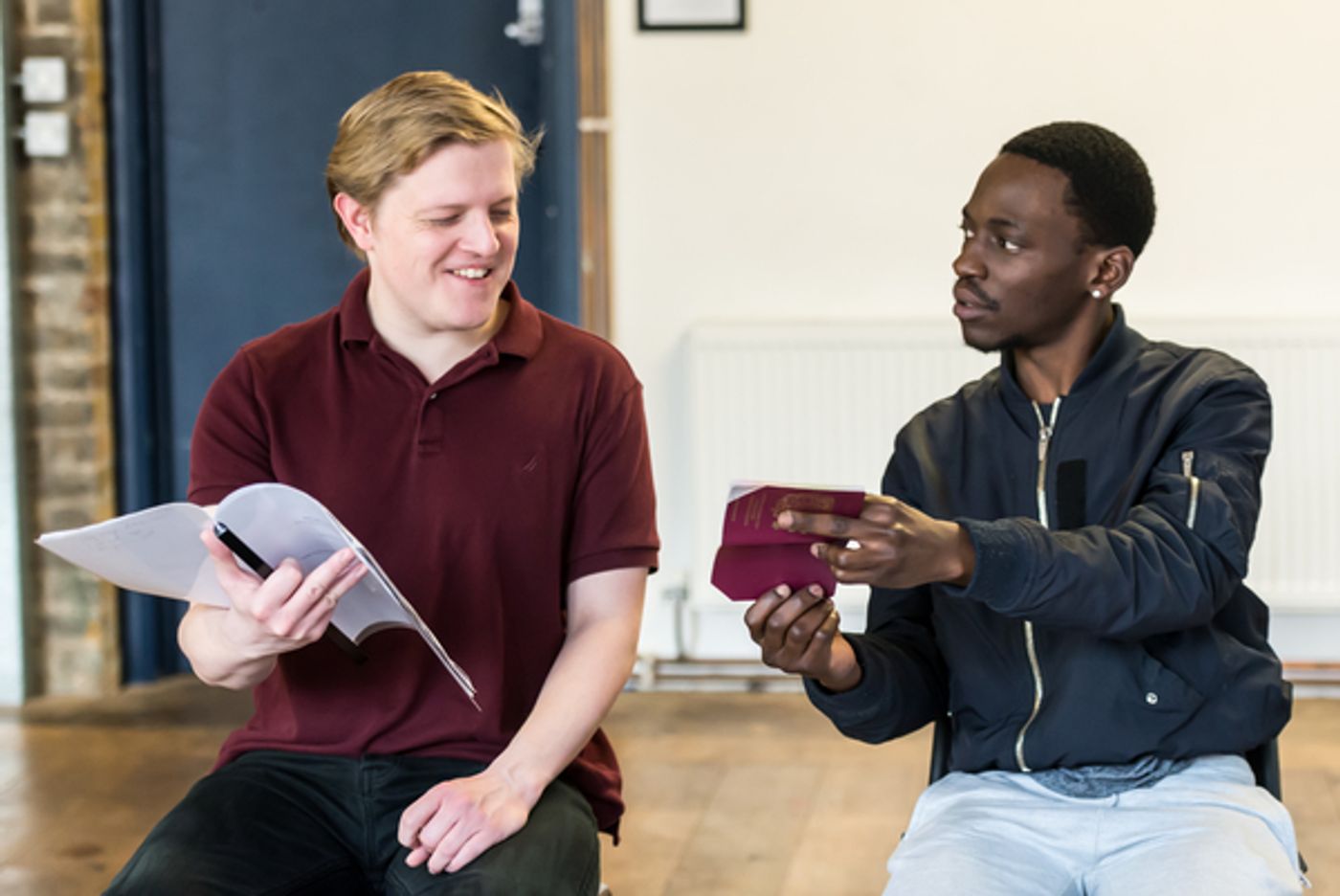 Photo Flash: Inside Rehearsal For STOP AND SEARCH  Image