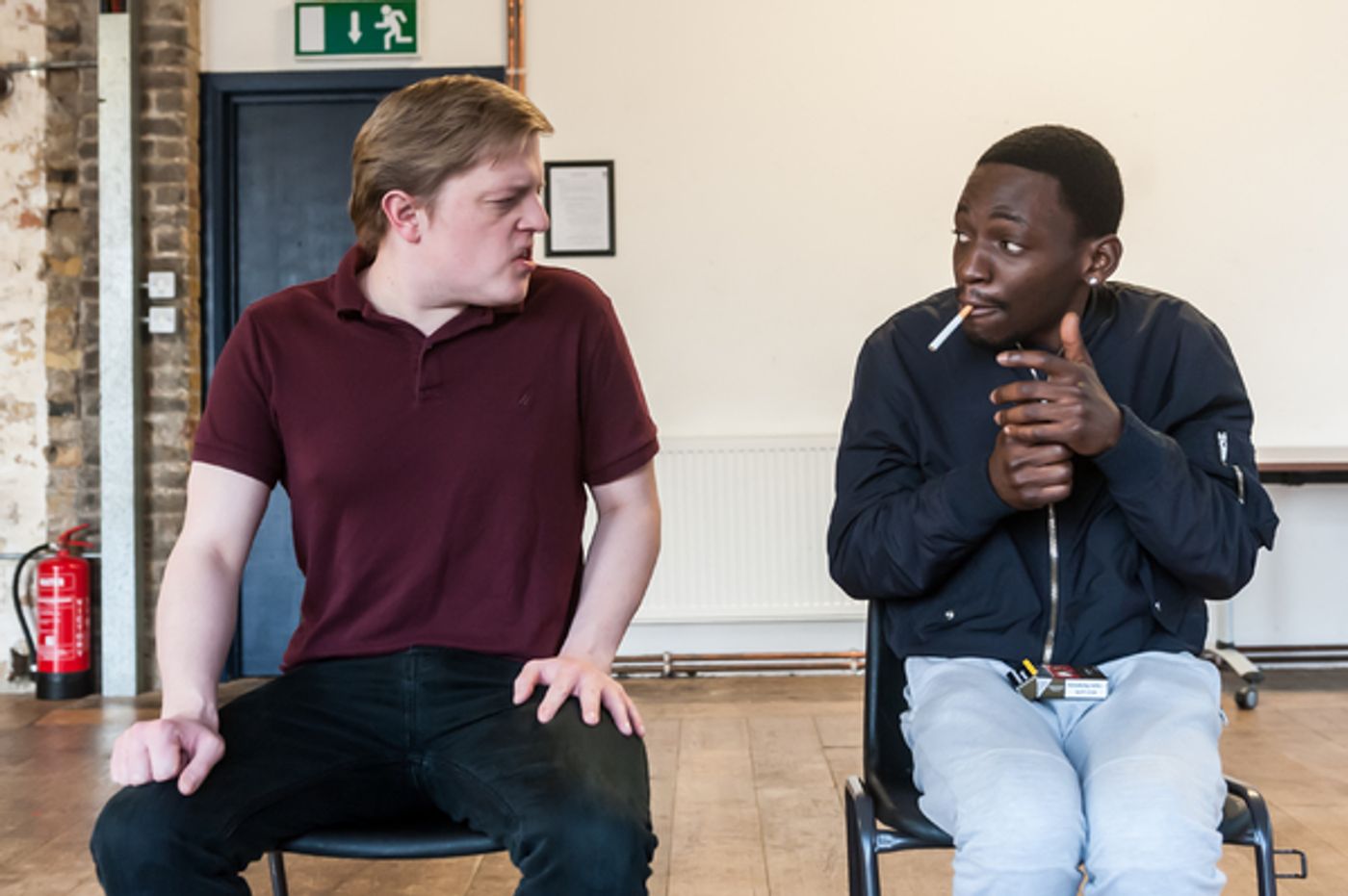 Photo Flash: Inside Rehearsal For STOP AND SEARCH  Image
