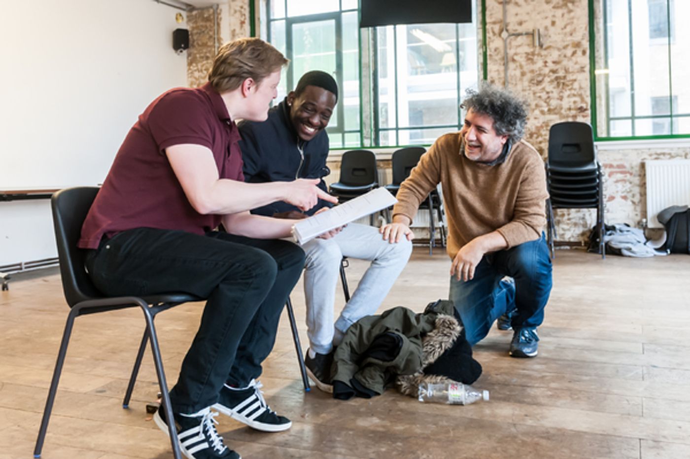 Photo Flash: Inside Rehearsal For STOP AND SEARCH  Image