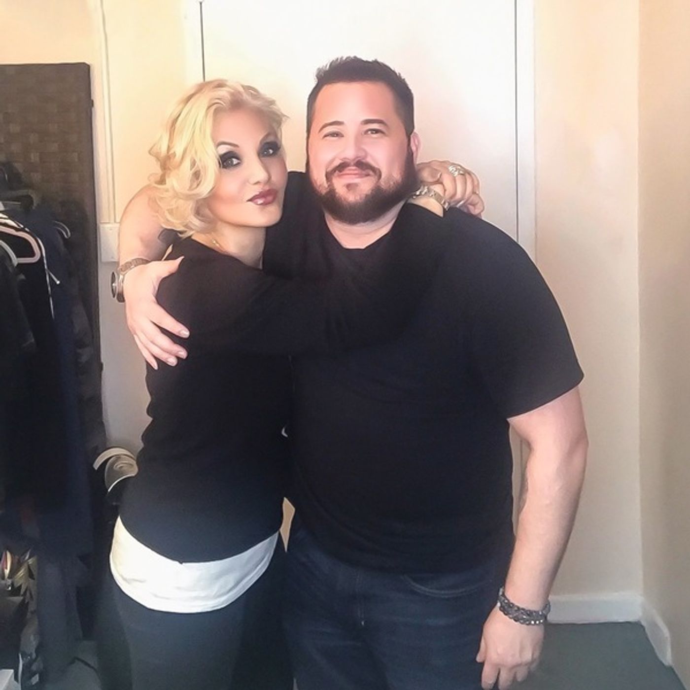 Photo Flash: Chaz Bono Visits the Cast of PRETTY WOMAN  Image