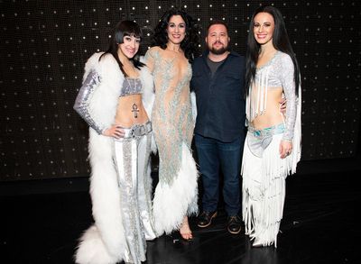 Chaz Bono, Micaela Diamond, Stephanie J. Block and Teal Wicks Photo