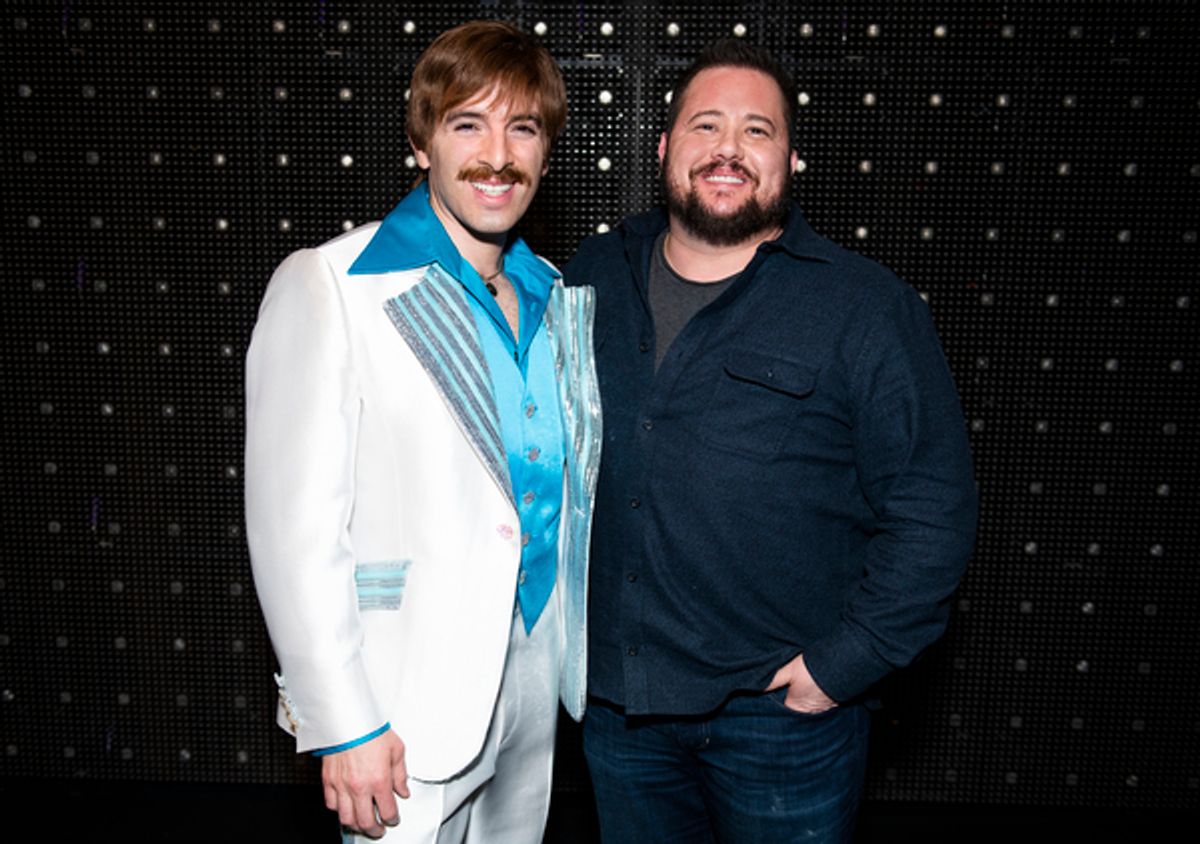 Jarrod Spector, Chaz Bono at 
