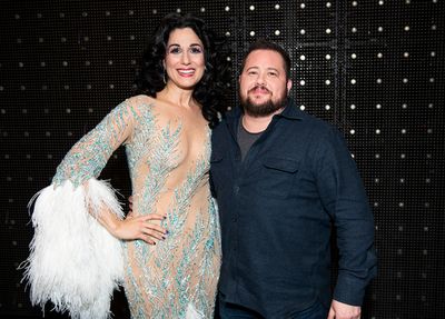 Stephanie J. Block, Chaz Bono Photo