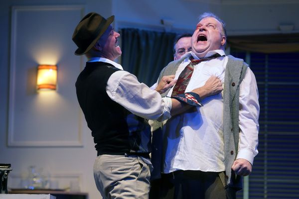 L-R: Googie Uterhardt, Bart Hansard, William S Murphey Photo