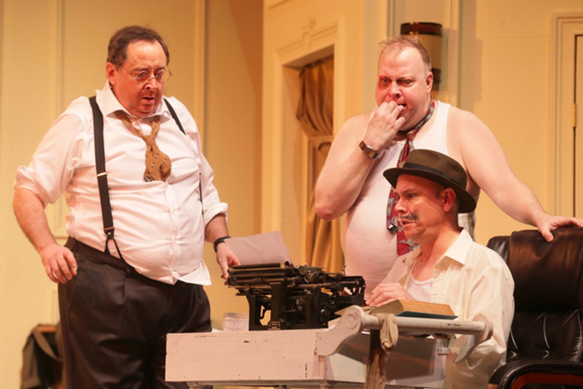 L-R: William S Murphey, Googie Uterhardt (seated), Bart Hansard at 