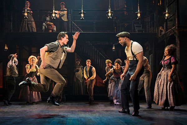  Jason Oremus (Ensemble) and Jacobi Hall (Ensemble), and the company of Paradise Squa Photo