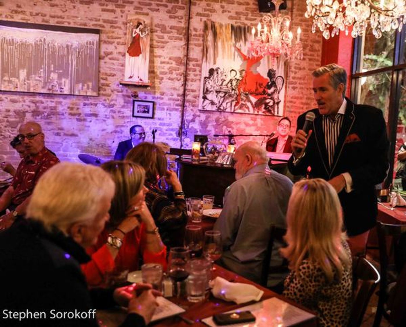 Photo Coverage: Avery Sommers & Anthony Nunziata Join Rob Russell & Michael Masci at Cafe Centro  Image