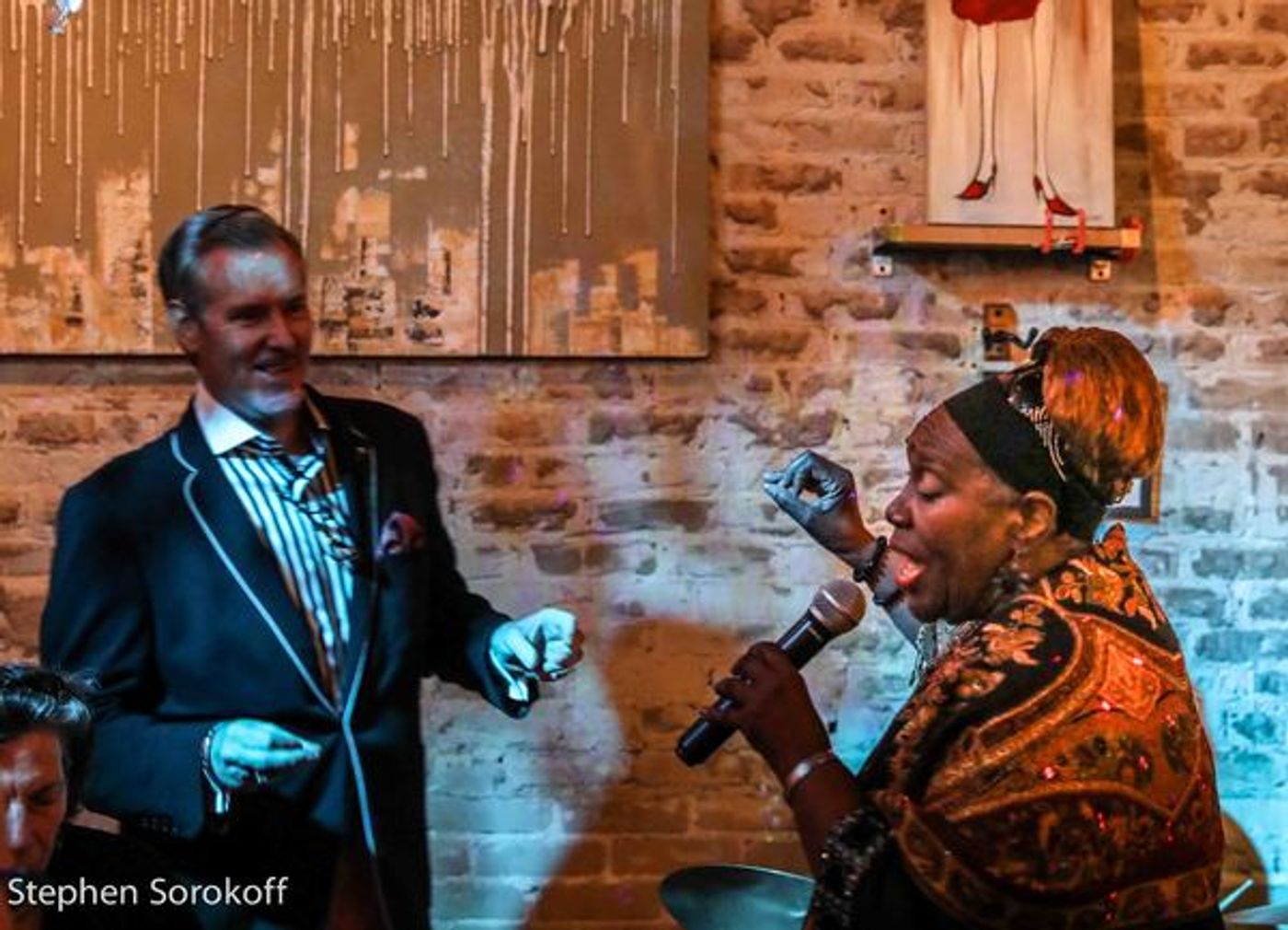 Photo Coverage: Avery Sommers & Anthony Nunziata Join Rob Russell & Michael Masci at Cafe Centro  Image