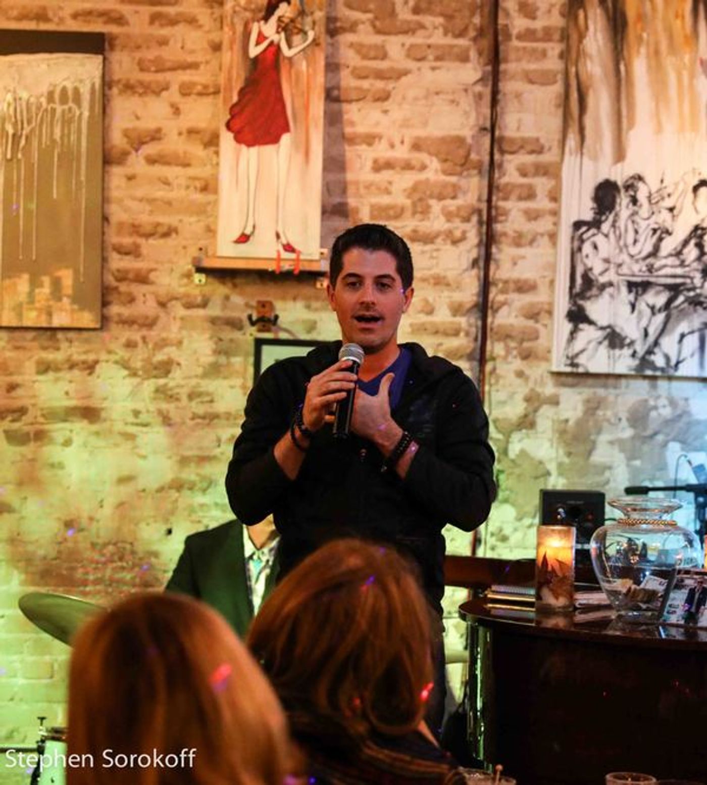 Photo Coverage: Avery Sommers & Anthony Nunziata Join Rob Russell & Michael Masci at Cafe Centro  Image