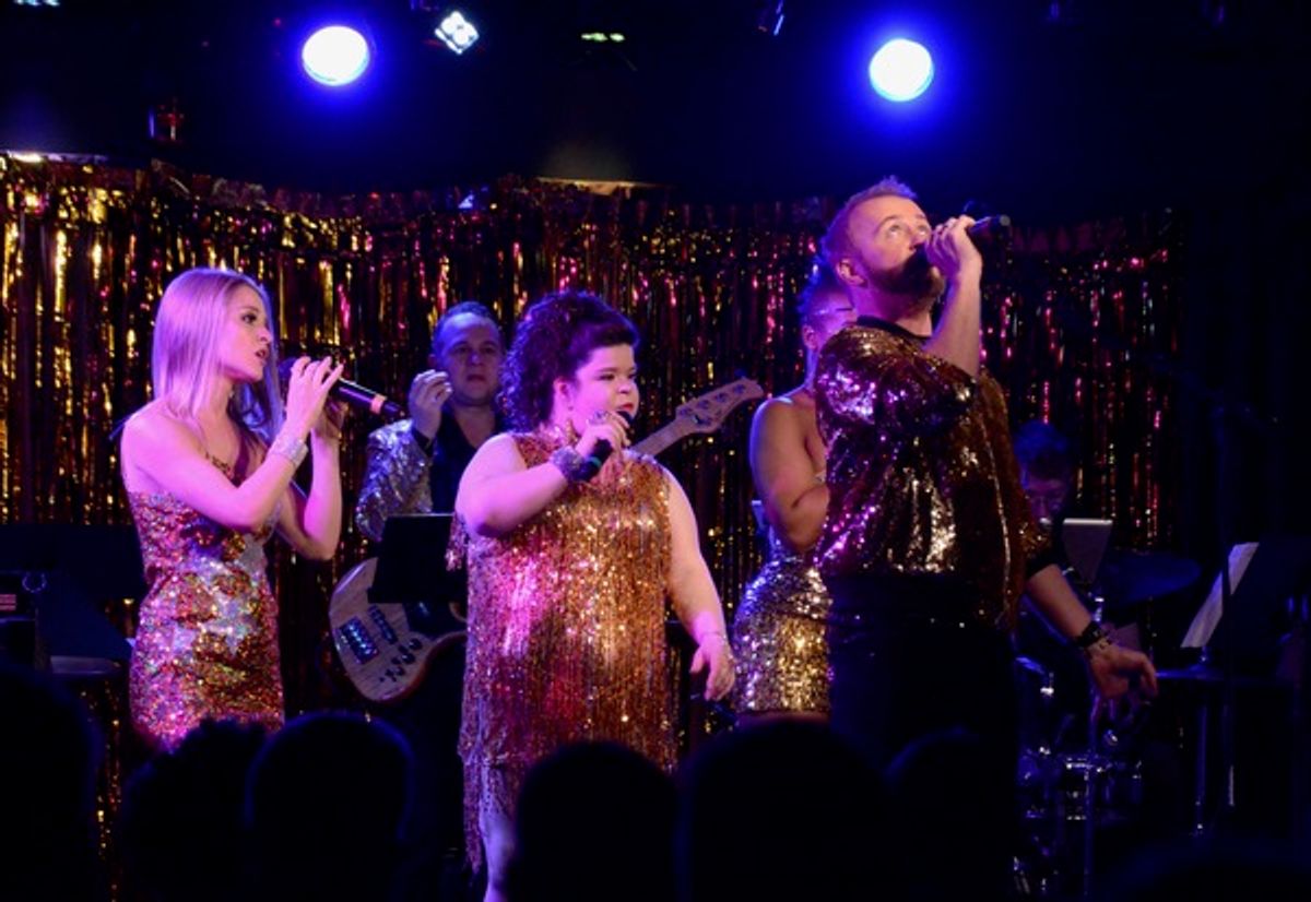 Samantha Duval, Marissa Rosen and Marty Thomas at 