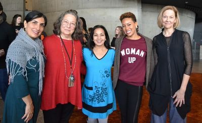 Janet Hayatshahi (Elizabeth Almond), Voice and Text Coach Jan Gist, Director Seema Su Photo