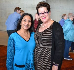 Director Seema Sueko and Artistic Director Molly Smith @ BroadwayWorld Director Seema Sueko and Artistic Director Molly Smith Photo