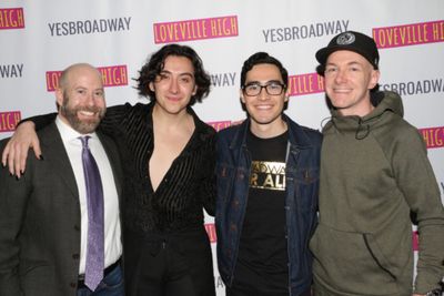 David Zellnik, Mason Alexander Park, Troy Iwata, and Sam Maher Photo