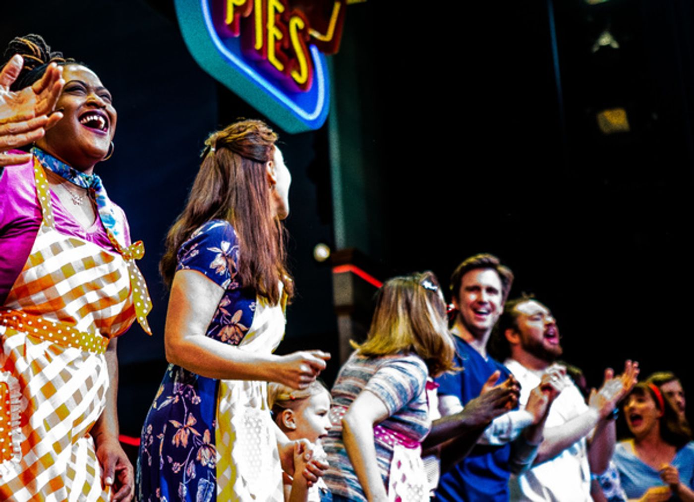 Photo Coverage: Opening Up! Sara Bareilles And Gavin Creel Take Their First Bows at WAITRESS!  Image