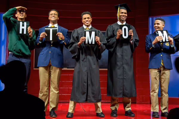 Caleb Eberhardt, J. Quinton Johnson, Jeremy Pope, John Clay III, Nicolas L. Ashe Photo