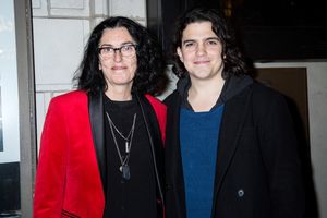 Tina Landau and guest @ BroadwayWorld Tina Landau and guest Photo