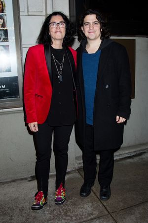 Tina Landau and guest @ BroadwayWorld Tina Landau and guest Photo