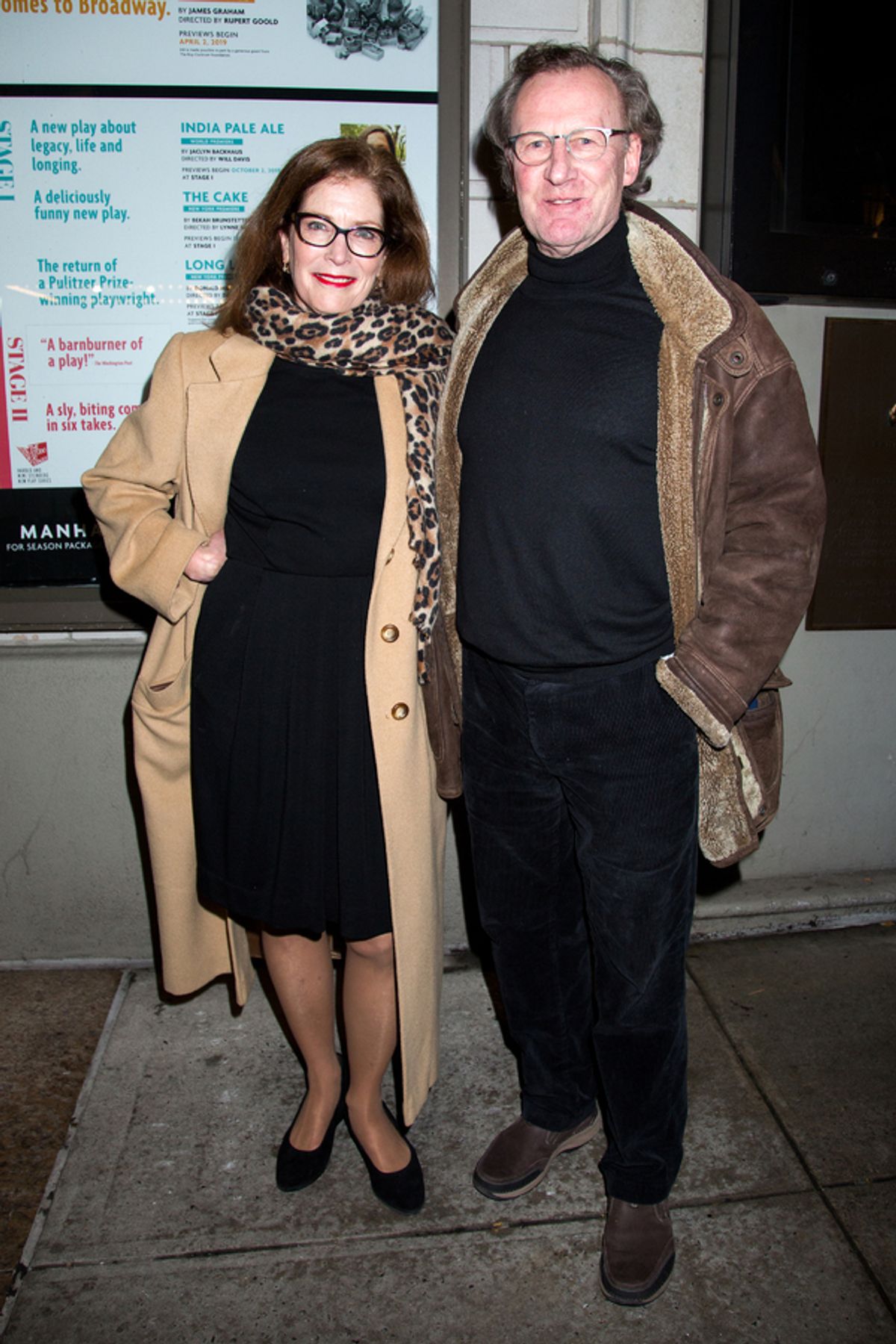 Patricia Kalember, Daniel Gerroll at 