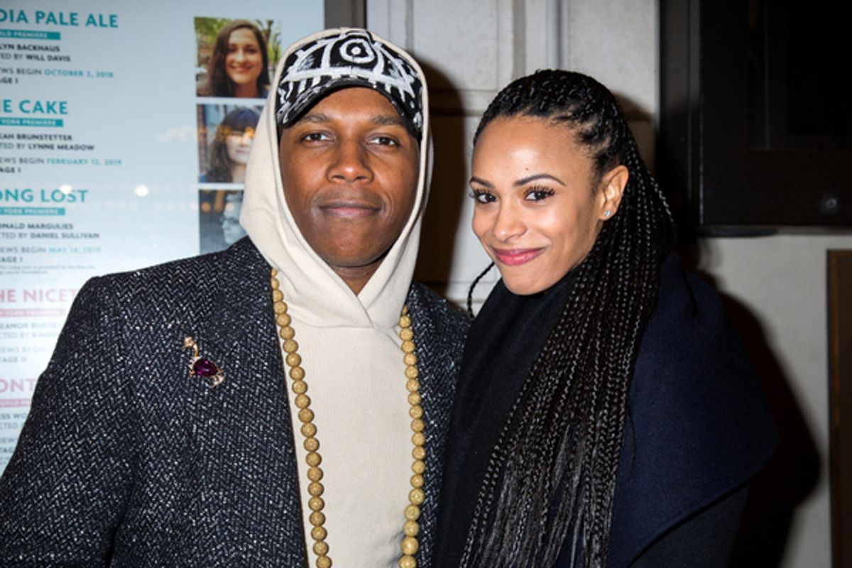 Leslie Odom, Jr., Nicolette Robinson at 