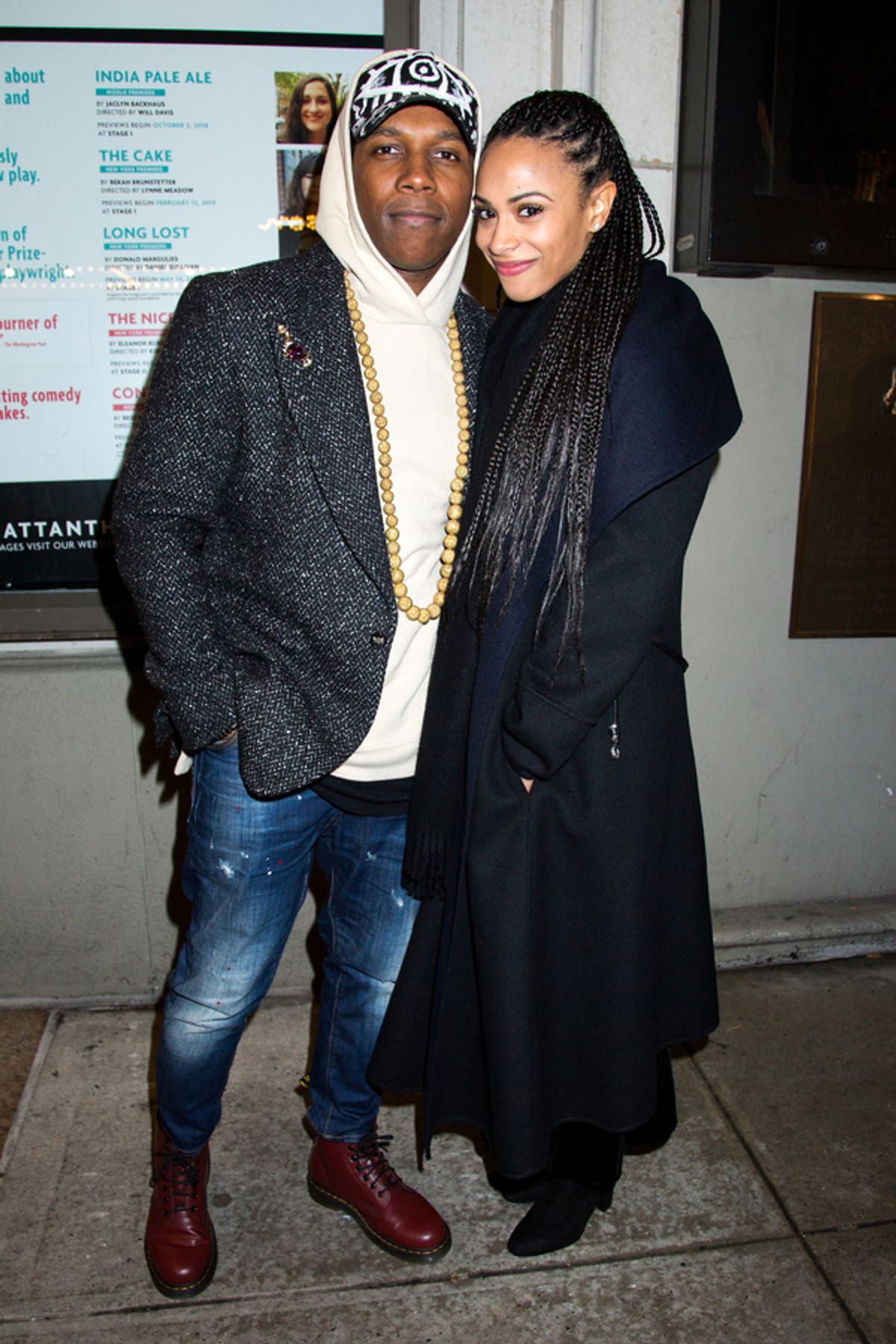 Leslie Odom, Jr., Nicolette Robinson at 