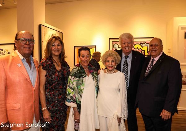 John Kessler, Sally Taglialatella, Henni Kessler, Herme' de Wyman Miro, Dick Robinson Photo