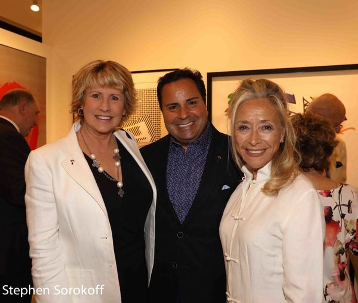 Karen Frangione, Mark Frangione, Eda Sorokoff at 