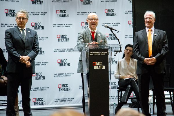 Bernard Telsey, Will Cantler, Robert LuPone Photo