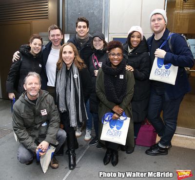 Erika Henningsen, Stephen Bogardus, Josh Daniel, Andrea Burns, Kyle Selig, Stephanie  Photo