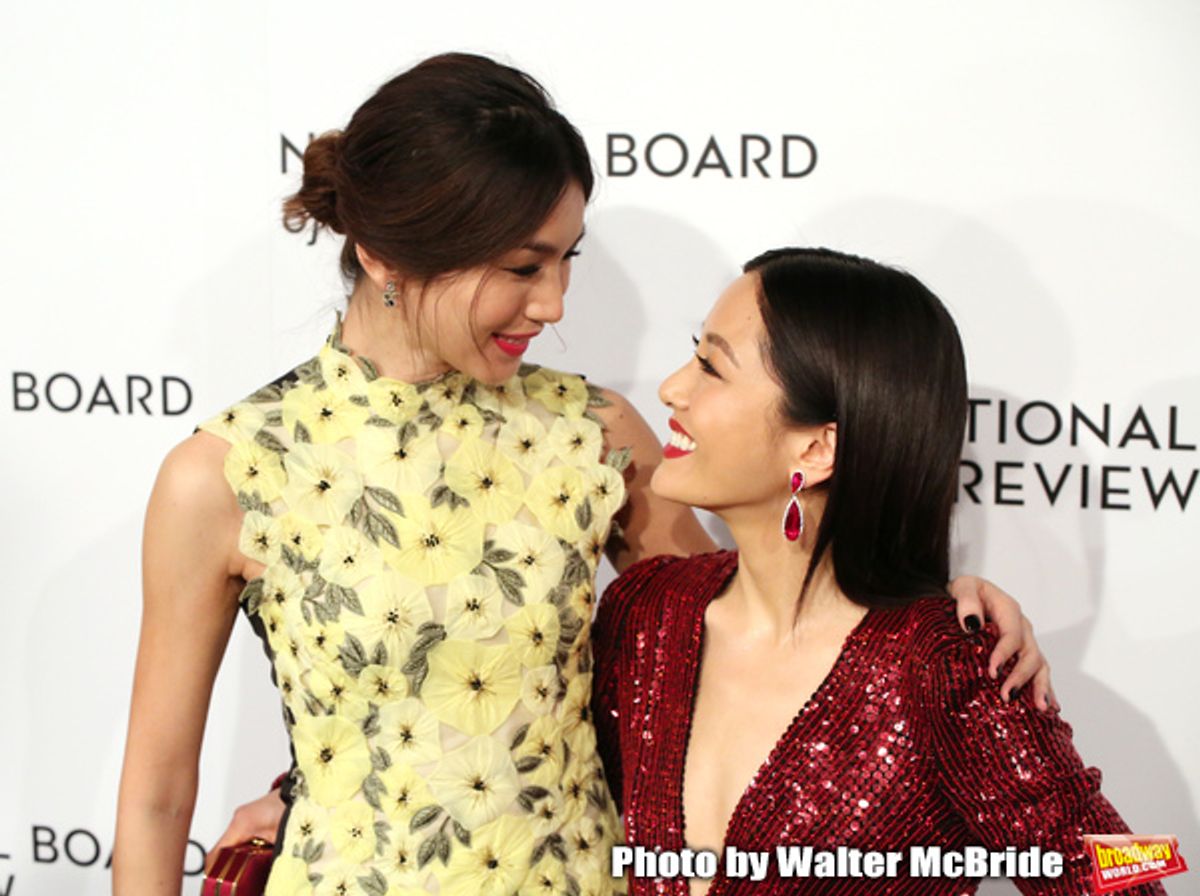 Gemma Chan and Constance Wu at 