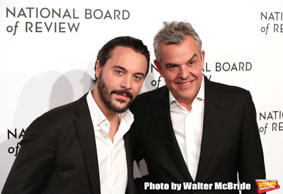 Jack Huston and Danny Huston at 