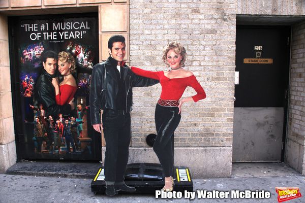 Atmosphere at GREASE playing at the Brooks Atkinson Theatre during
