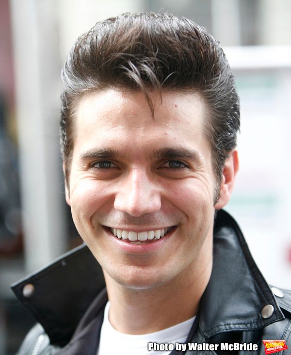 Derek Keeling ( GREASE ) attending BROADWAY on BROADWAY 2008 in Times Square, New Yor Photo