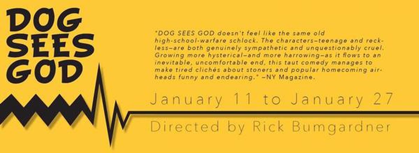 Interview: DOG SEES GOD at Roxy's Downtown, A ground-breaking play about the coming of age Interview: DOG SEES GOD at Roxy's Downtown, A ground-breaking play about the coming of age Image