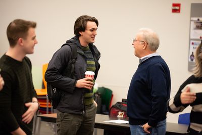 Jack DiFalco, Collin Kelly-Sordelet, and Fred Applegate Photo