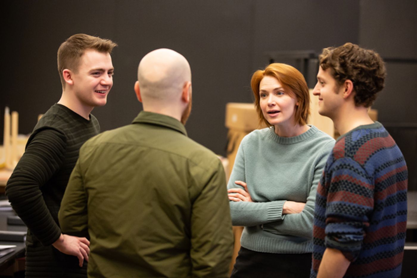 Photo Flash: A New Company Gets Ready to Take Over at THE FERRYMAN; Inside Rehearsals with Brian d'Arcy James & More!  Image
