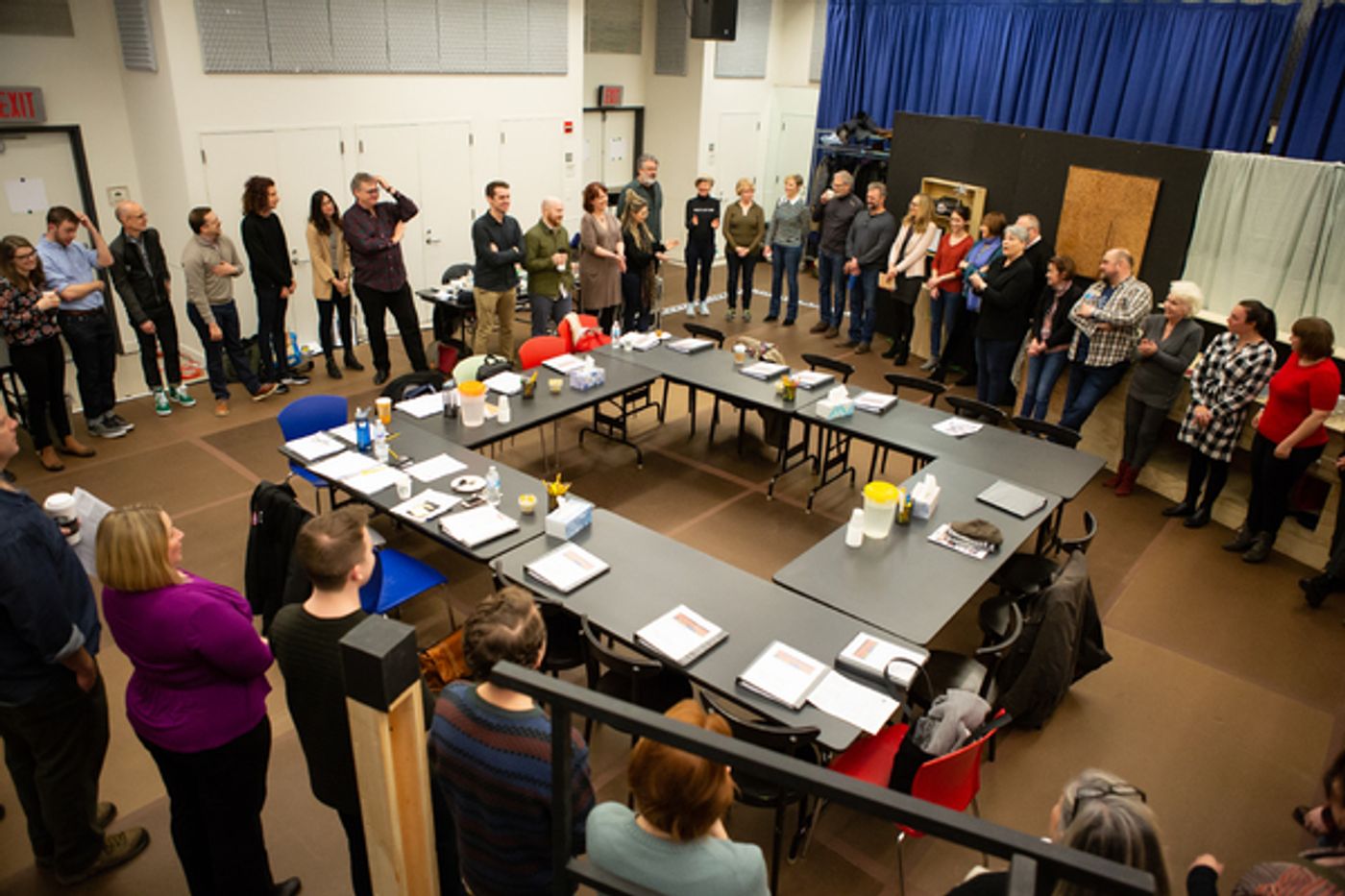 Photo Flash: A New Company Gets Ready to Take Over at THE FERRYMAN; Inside Rehearsals with Brian d'Arcy James & More!  Image