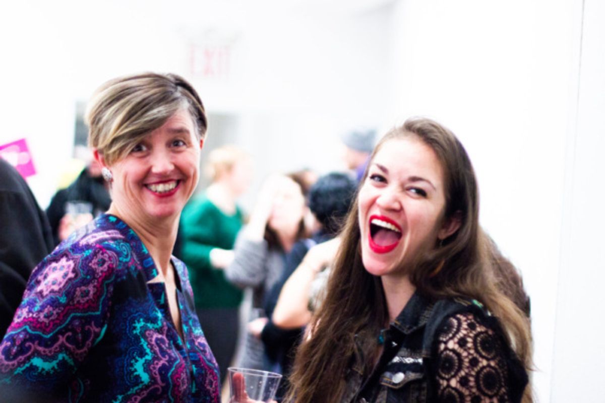 Lucy Sexton and Heather Robles. at 