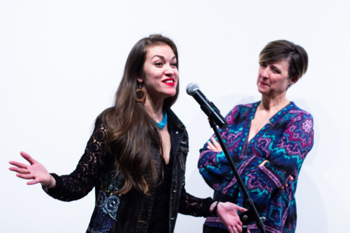 Heather Robles, Lucy Sexton. at 