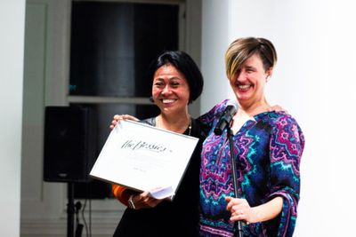 Yoko Shioya and Lucy Sexton Photo