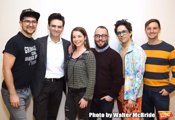 creative team: orchestrator Charlie Rosen, composer-lyricist Joe Icons, musical direc Photo