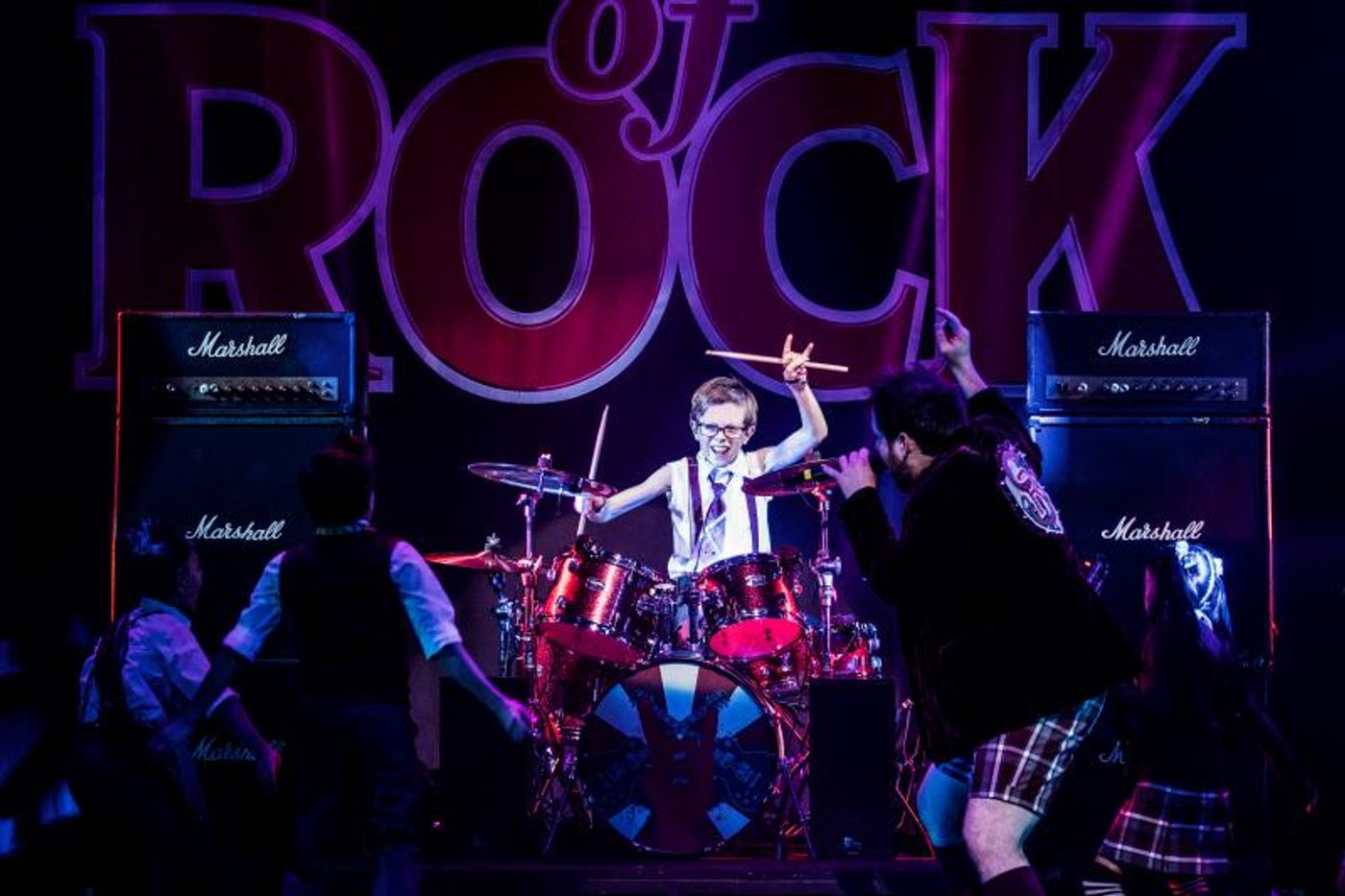Review: SCHOOL OF ROCK THE MUSICAL Brings a Rocking Time To  Broadway Grand Rapids, With It's Impressive Young Musicians!  Image