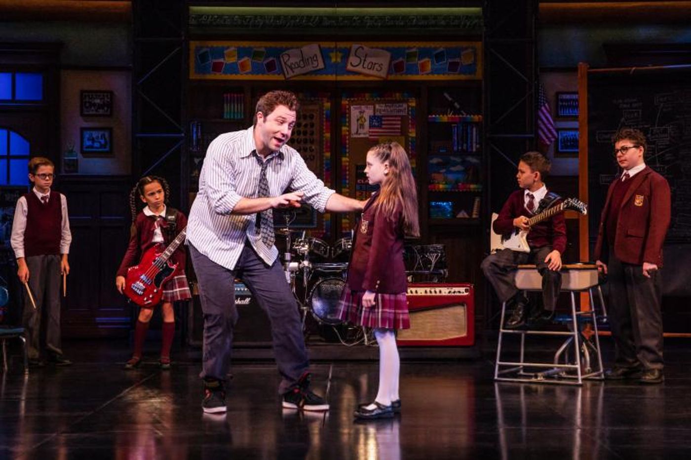 Review: SCHOOL OF ROCK THE MUSICAL Brings a Rocking Time To  Broadway Grand Rapids, With It's Impressive Young Musicians!  Image