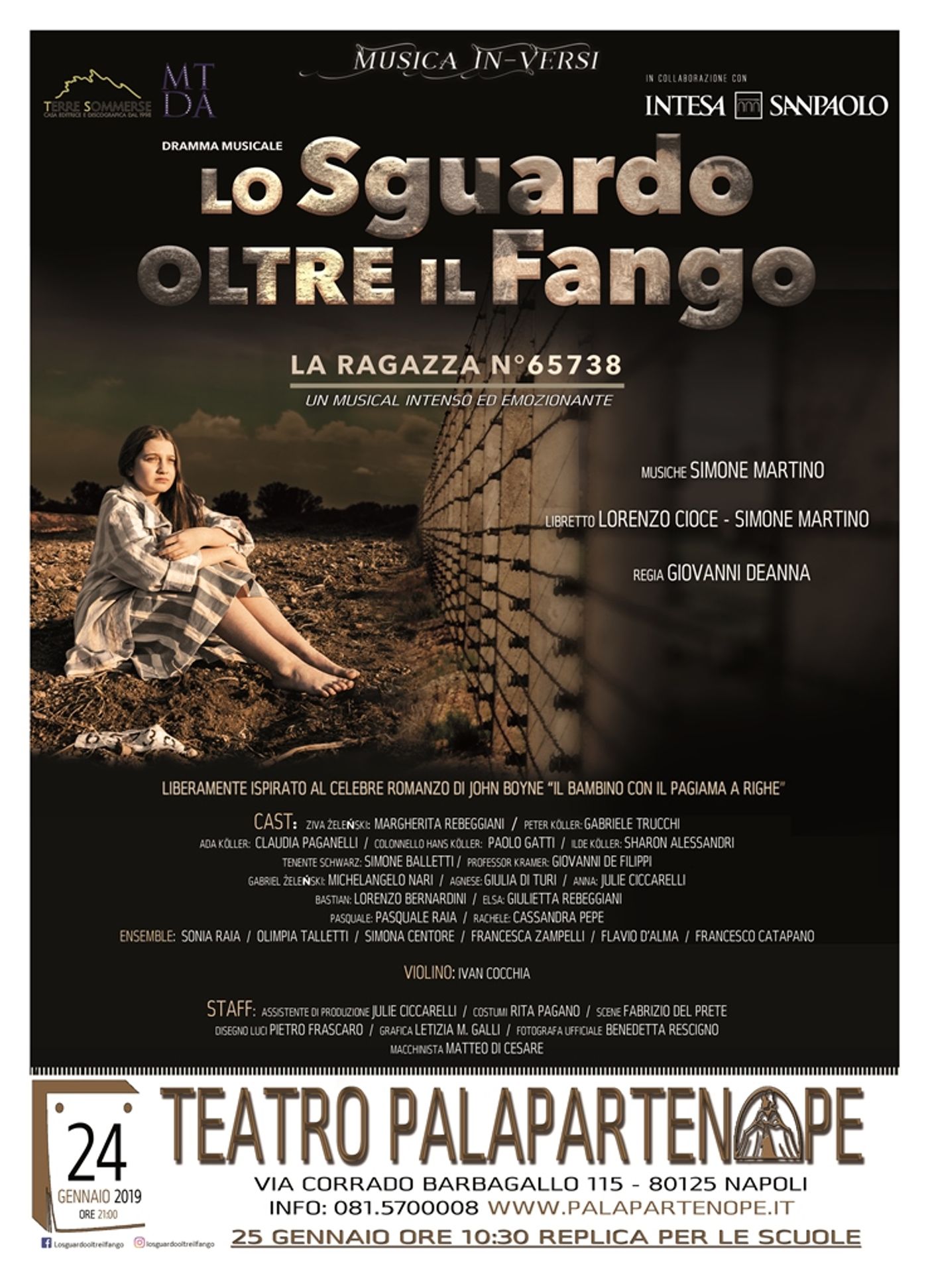 LO SGUARDO OLTRE IL FANGO - LA RAGAZZA N°65738 arriva a Napoli  Image