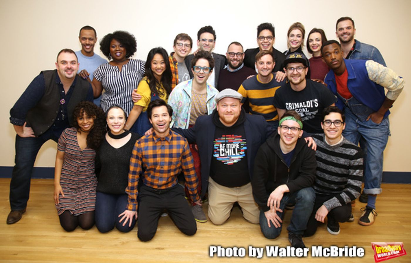 Photo Coverage: They're Ready for Their Upgrade! In Rehearsal with the Cast of BE MORE CHILL  Image