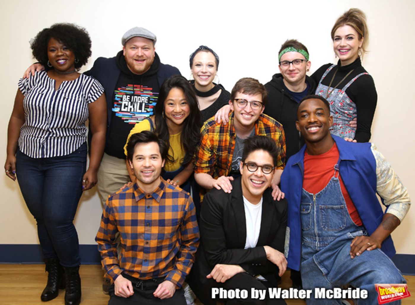 Photo Coverage: They're Ready for Their Upgrade! In Rehearsal with the Cast of BE MORE CHILL  Image