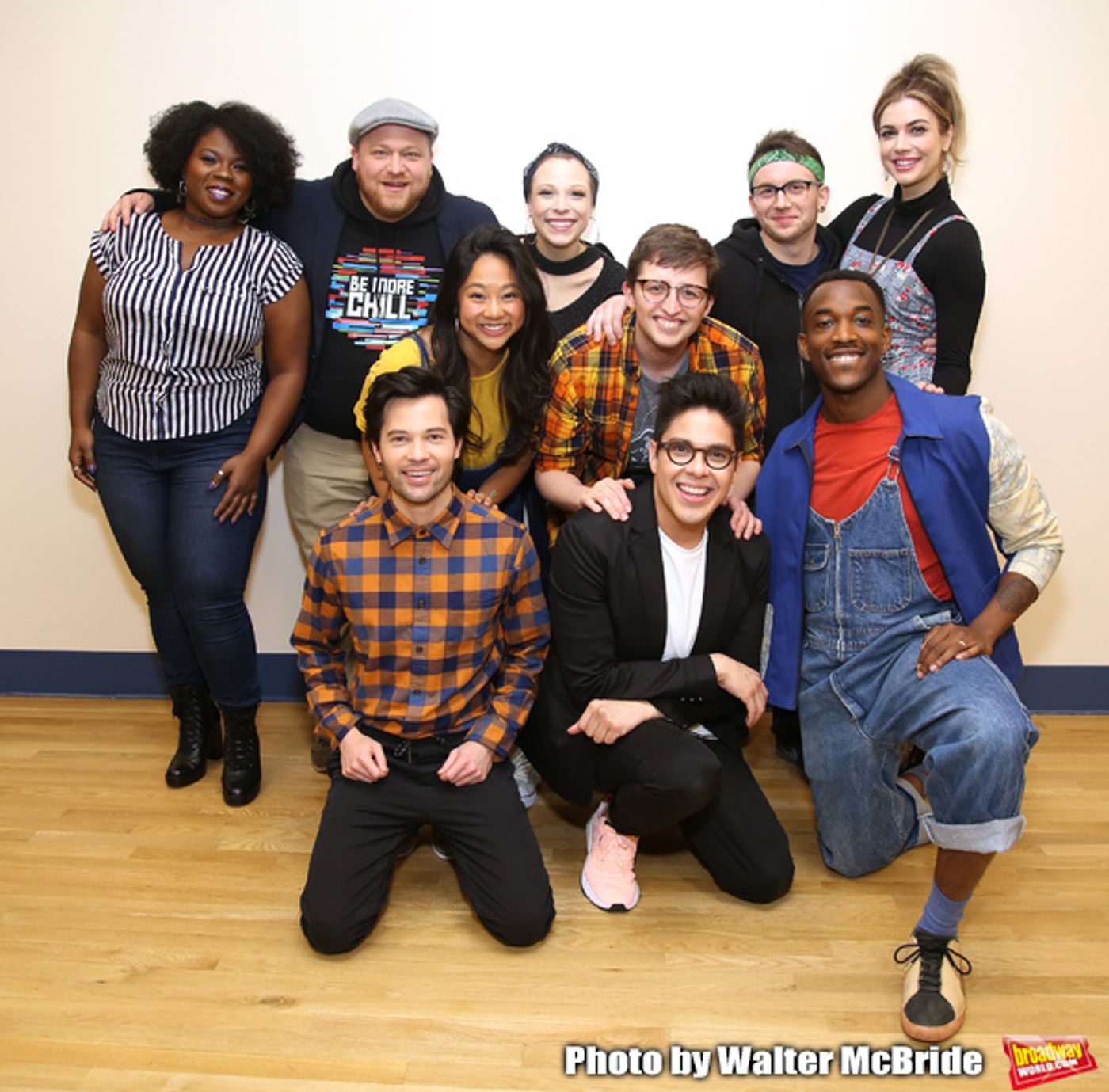 Photo Coverage: They're Ready for Their Upgrade! In Rehearsal with the Cast of BE MORE CHILL  Image