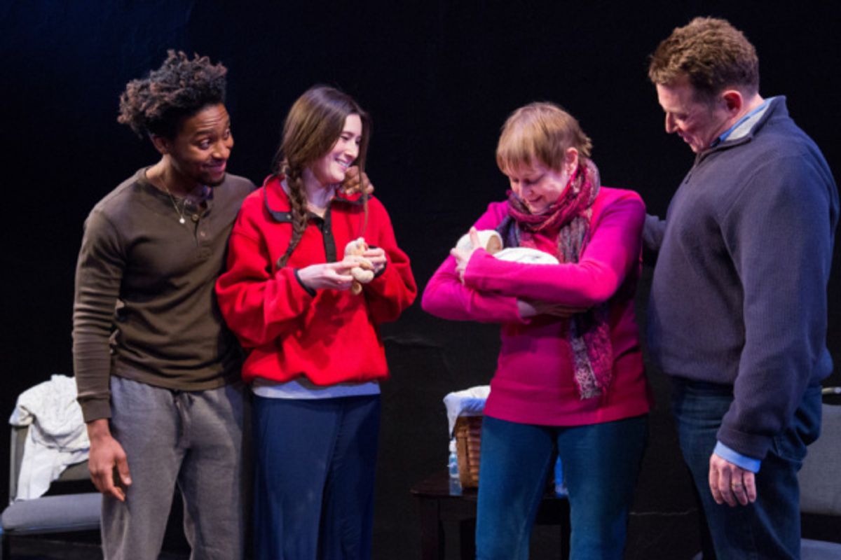 Londen Shannon, Hannah Toriumi, Alexandra Main and Stephen Spencer at 