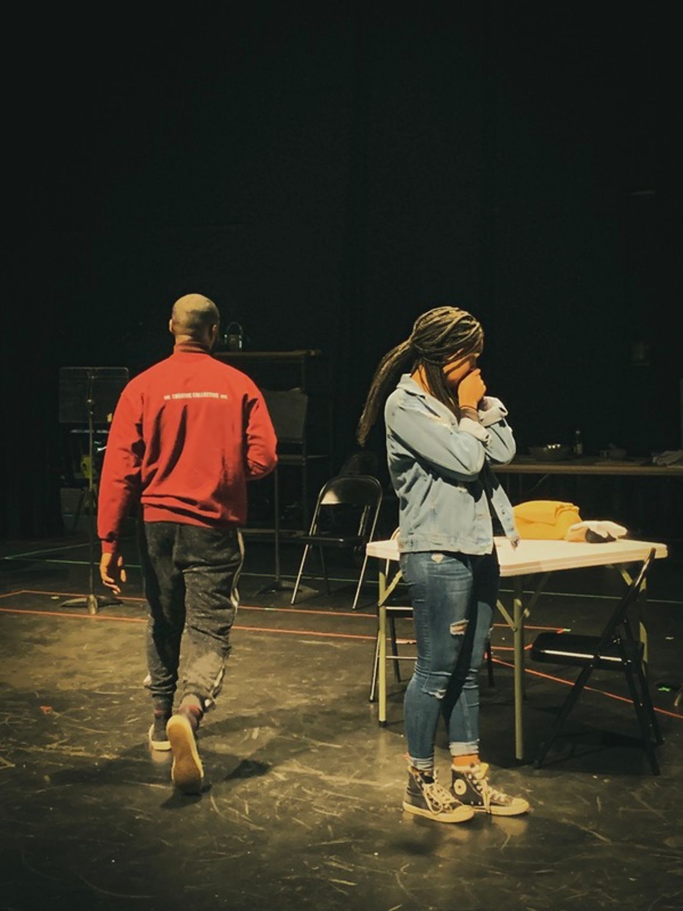 Photo Flash: Inside Rehearsals Of the World Premiere of ECO VILLAGE  Image
